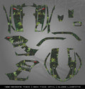 Kit de Gráficas para ATV Yamaha Grizzly - Diseño 18 - LedPro Racing