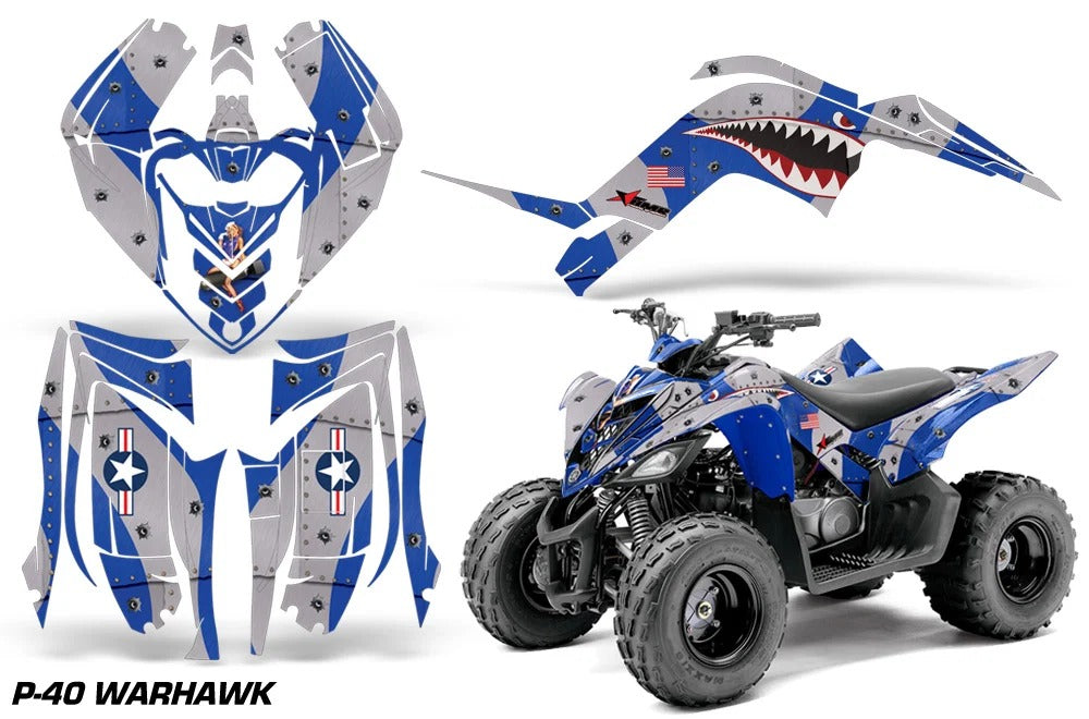 Kit de Gráficas para ATV Yamaha Raptor - Diseño 16 - LedPro Racing