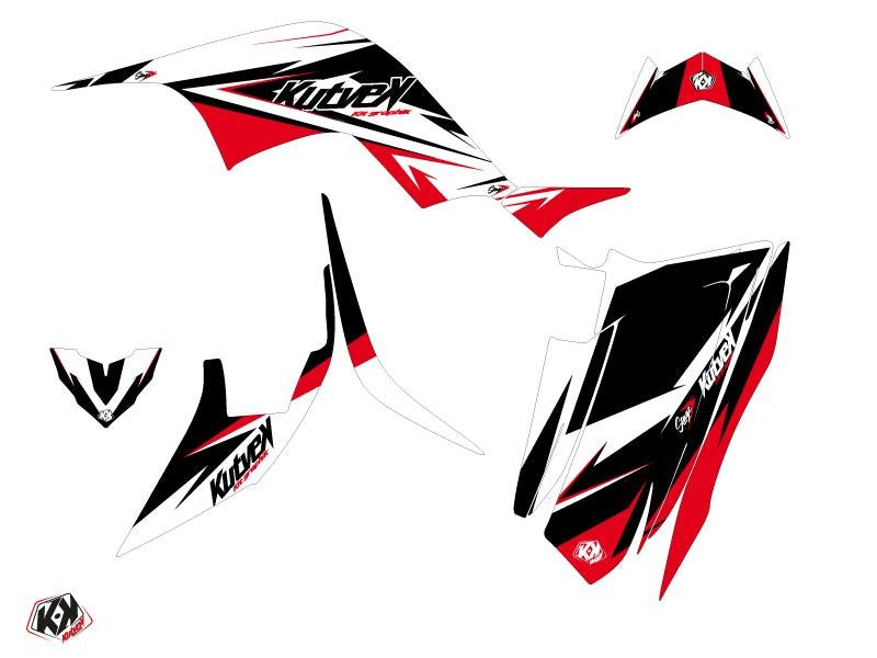 Kit de Gráficas para ATV Yamaha Raptor - Diseño 18 - LedPro Racing