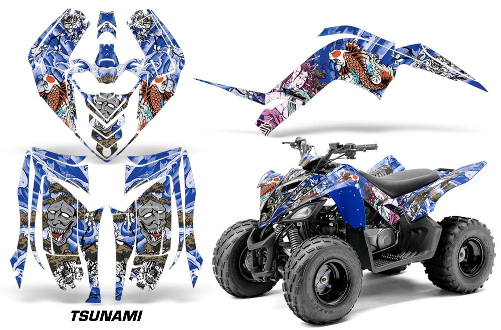Kit de Gráficas para ATV Yamaha Raptor - Diseño 23 - LedPro Racing
