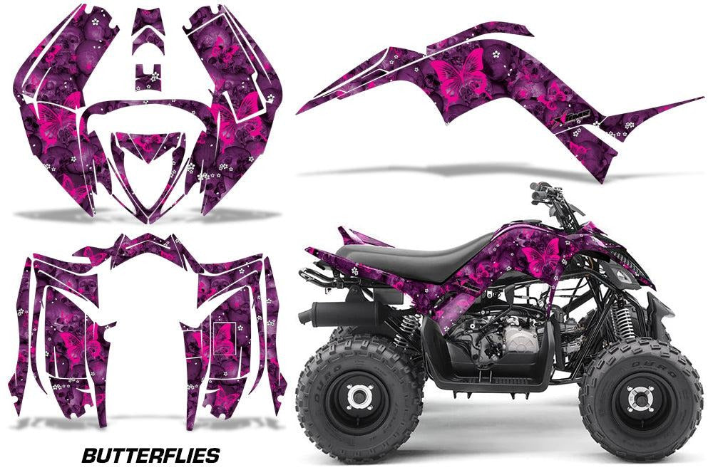 Kit de Gráficas para ATV Yamaha Raptor - Diseño 28 - LedPro Racing