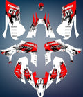 Kit de Gráficas para ATV Yamaha YFZ 450 - Diseño 17 - LedPro Racing