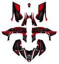 Kit de Gráficas para ATV Yamaha YFZ 450 - Diseño 20 - LedPro Racing