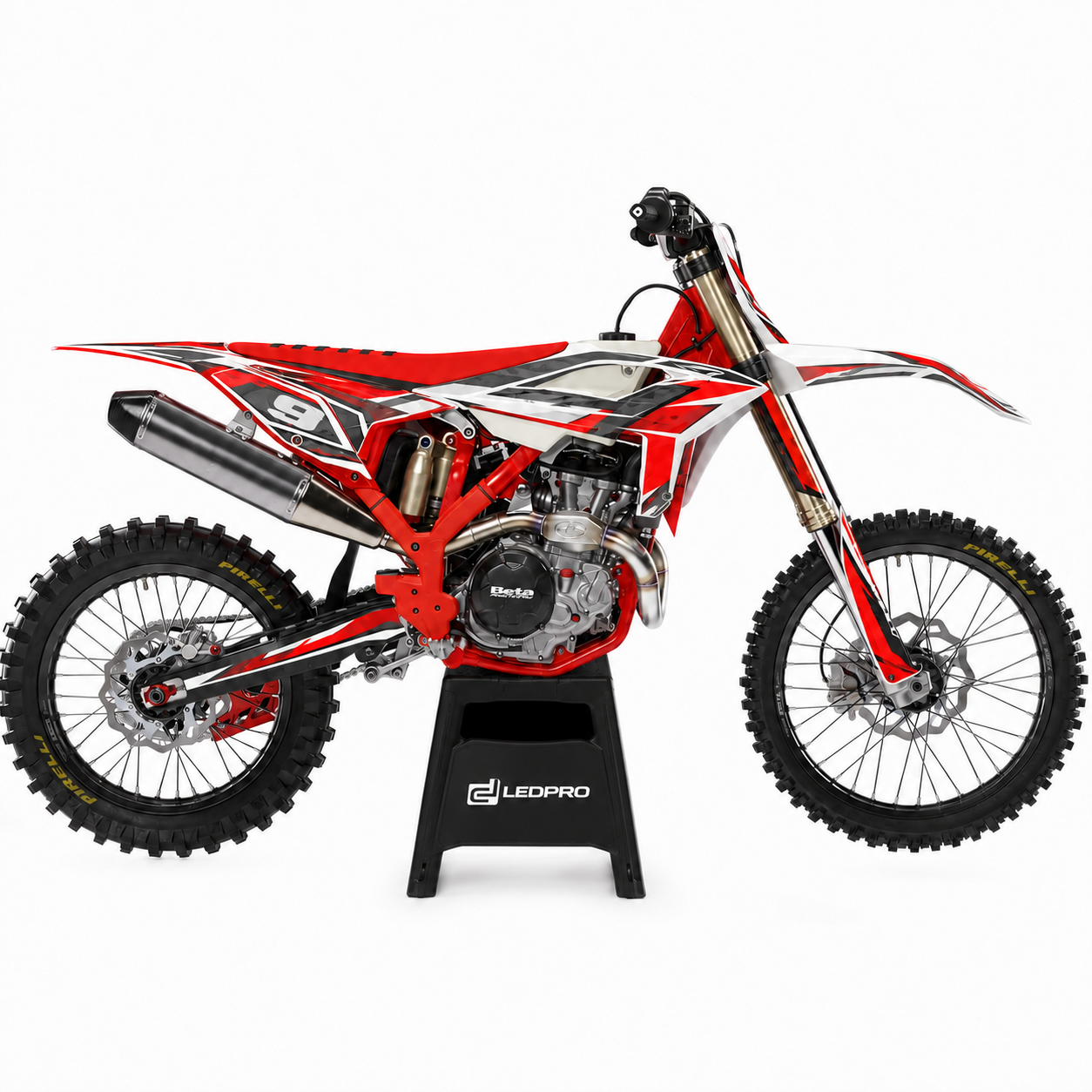 Kit de Gráficas para Motocross Beta RR 4 Stroke - Diseño 19