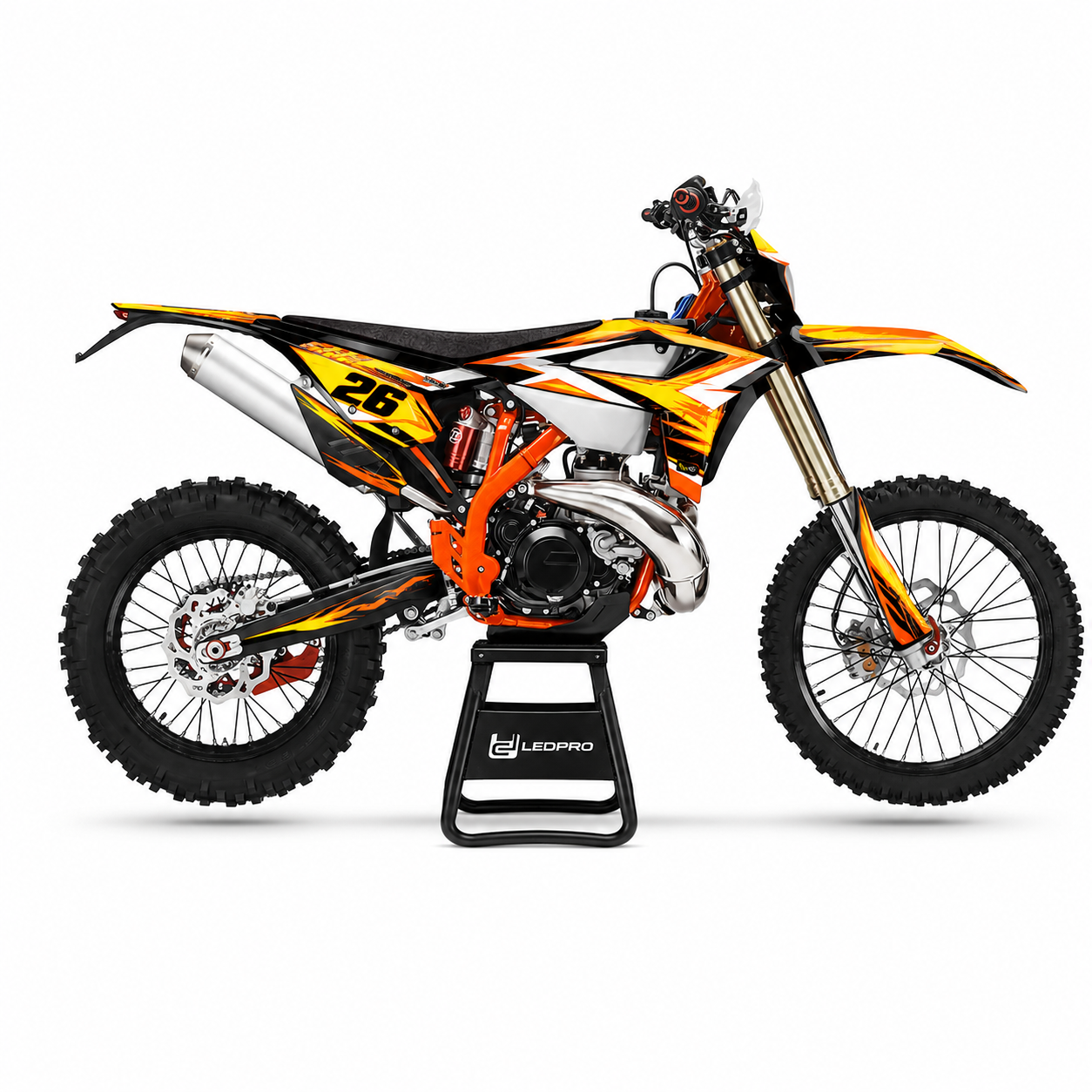 Kit de Gráficas para Motocross Beta RR 4 Stroke - Diseño 8