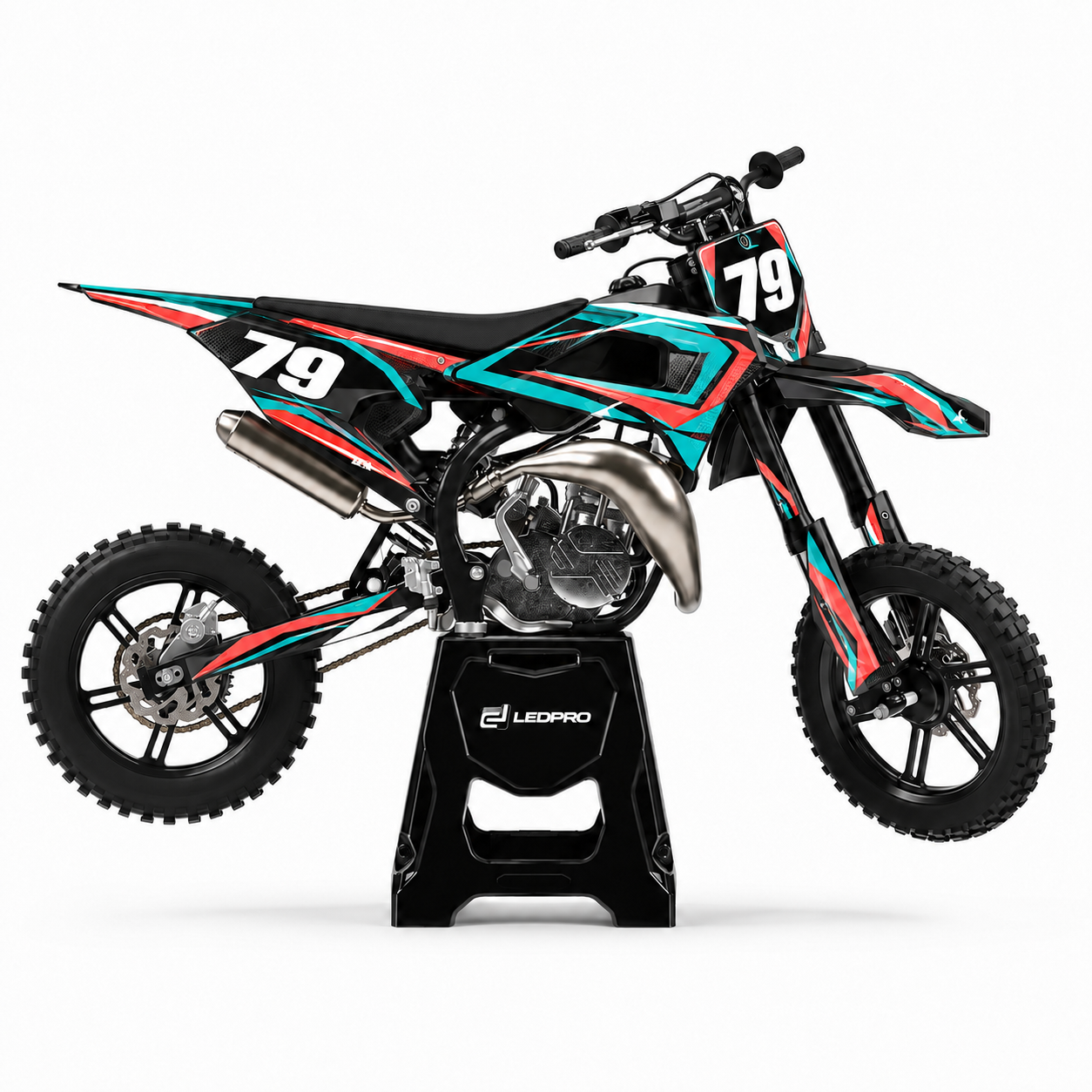 Kit de Gráficas para Motocross Cobra CX65 - Diseño 11