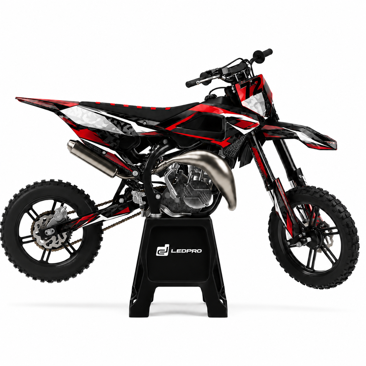 Kit de Gráficas para Motocross Cobra CX65 - Diseño 14