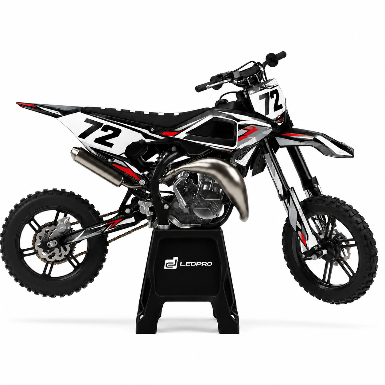 Kit de Gráficas para Motocross Cobra CX65 - Diseño 20