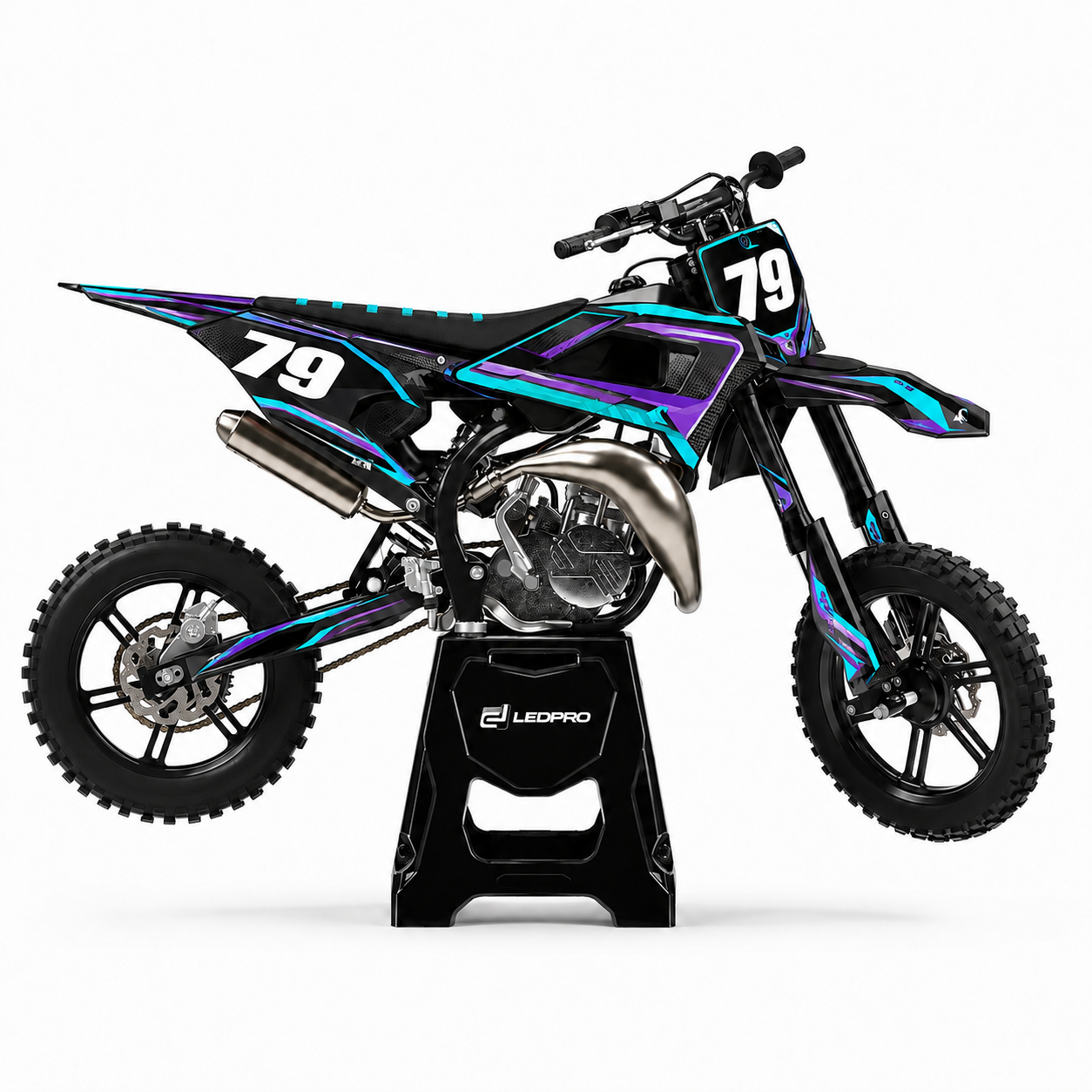 Kit de Gráficas para Motocross Cobra CX65 - Diseño 6