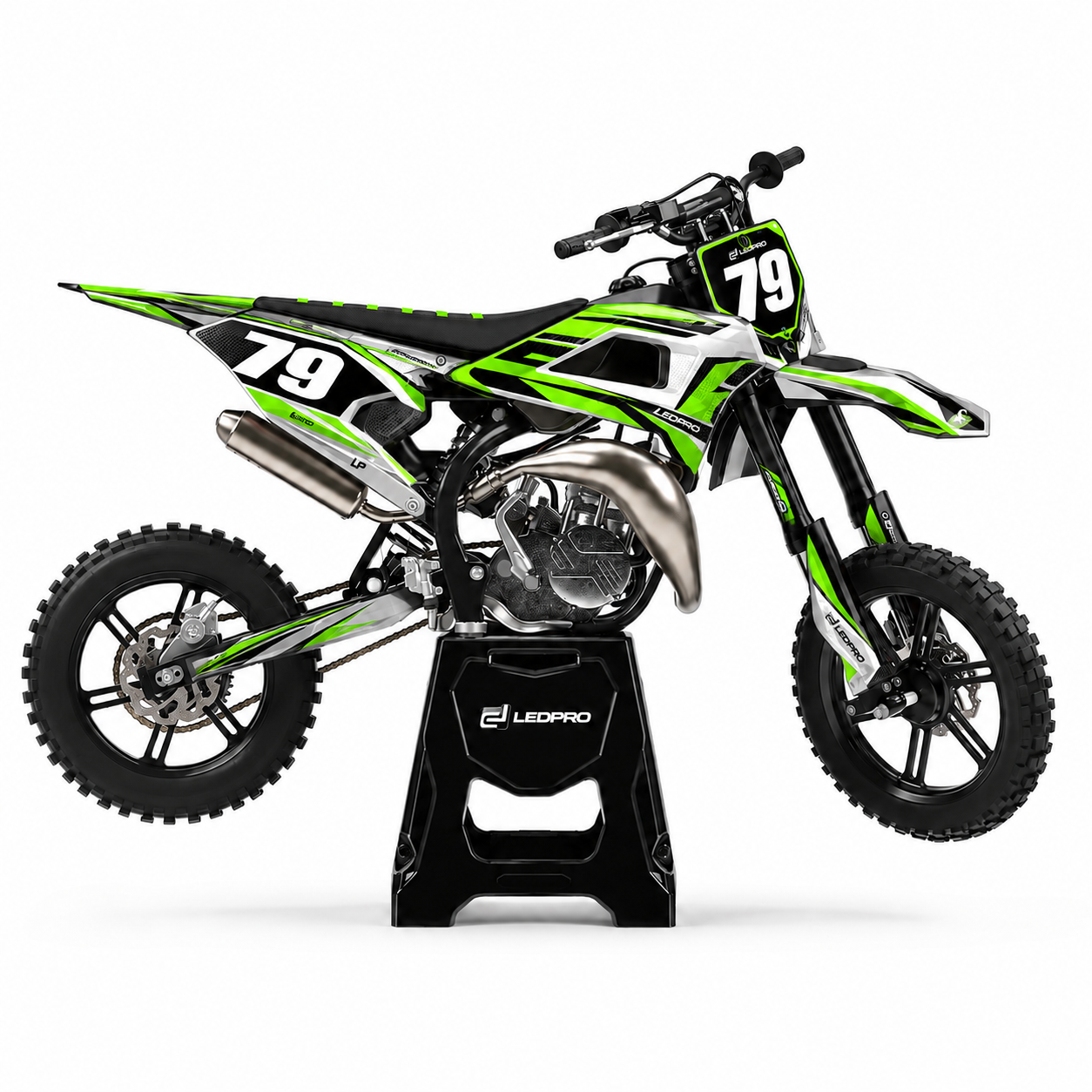 Kit de Gráficas para Motocross Cobra CX65 - Diseño 7