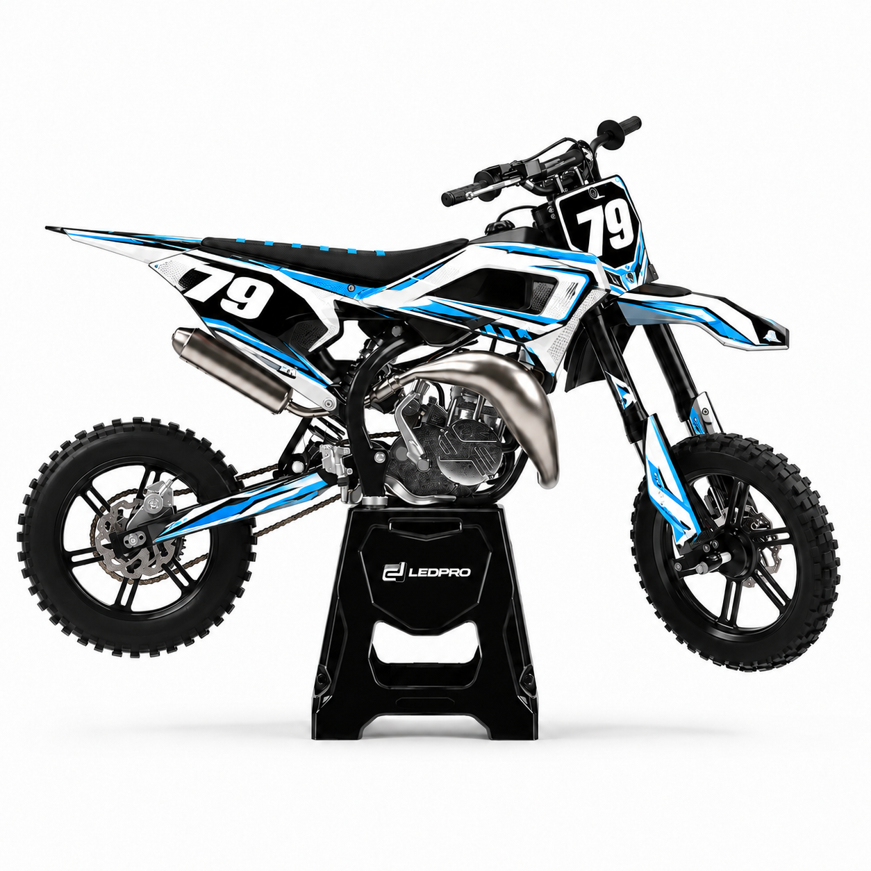 Kit de Gráficas para Motocross Cobra CX65 - Diseño 9