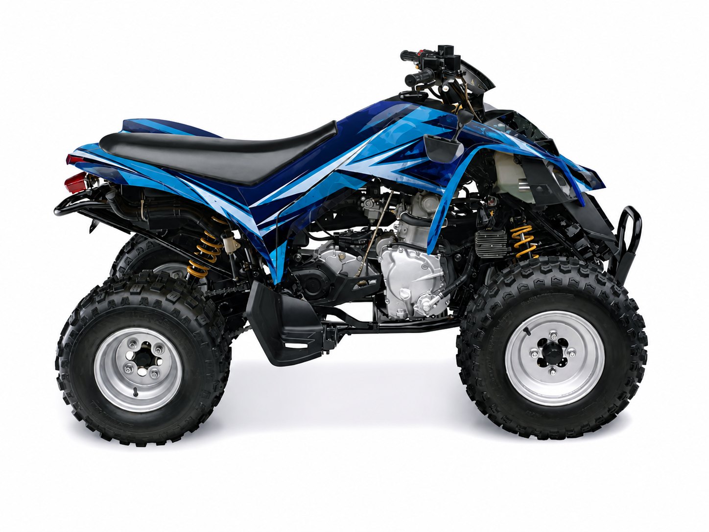 Kit de gráficas para ATV Can-Am DS 250 - Diseño 08 Ocean Torque - LedPro Racing