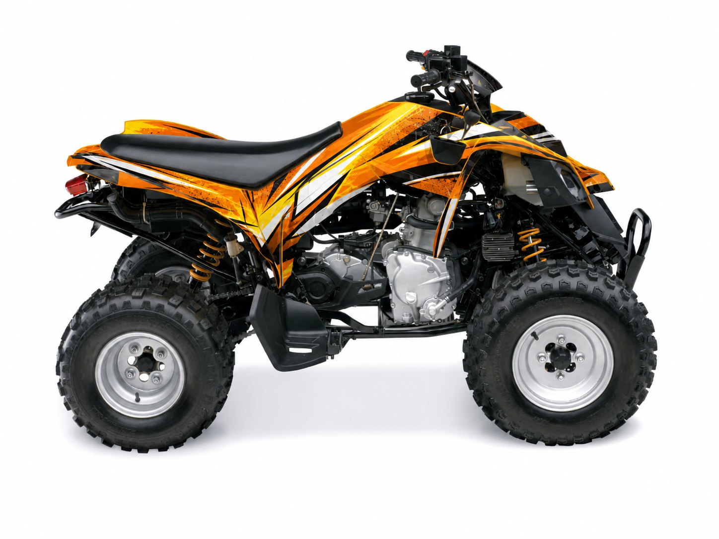 Kit de gráficas para ATV Can-Am DS 250 - Diseño 13 Solar Flare - LedPro Racing