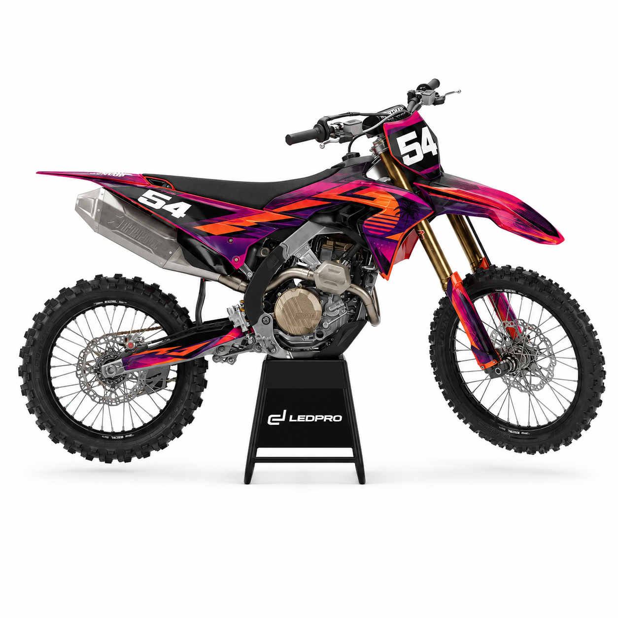 Kit de Gráficas para Motocross Ducati Desmo450 - Diseño 11