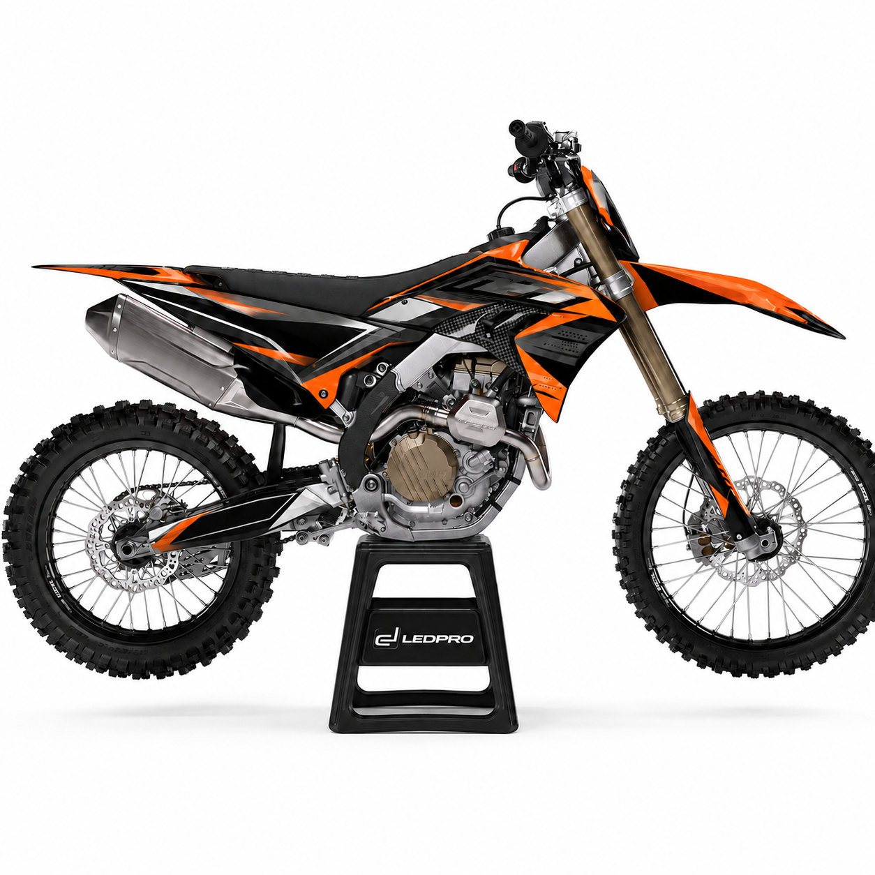 Kit de Gráficas para Motocross Ducati Desmo450 - Diseño 17