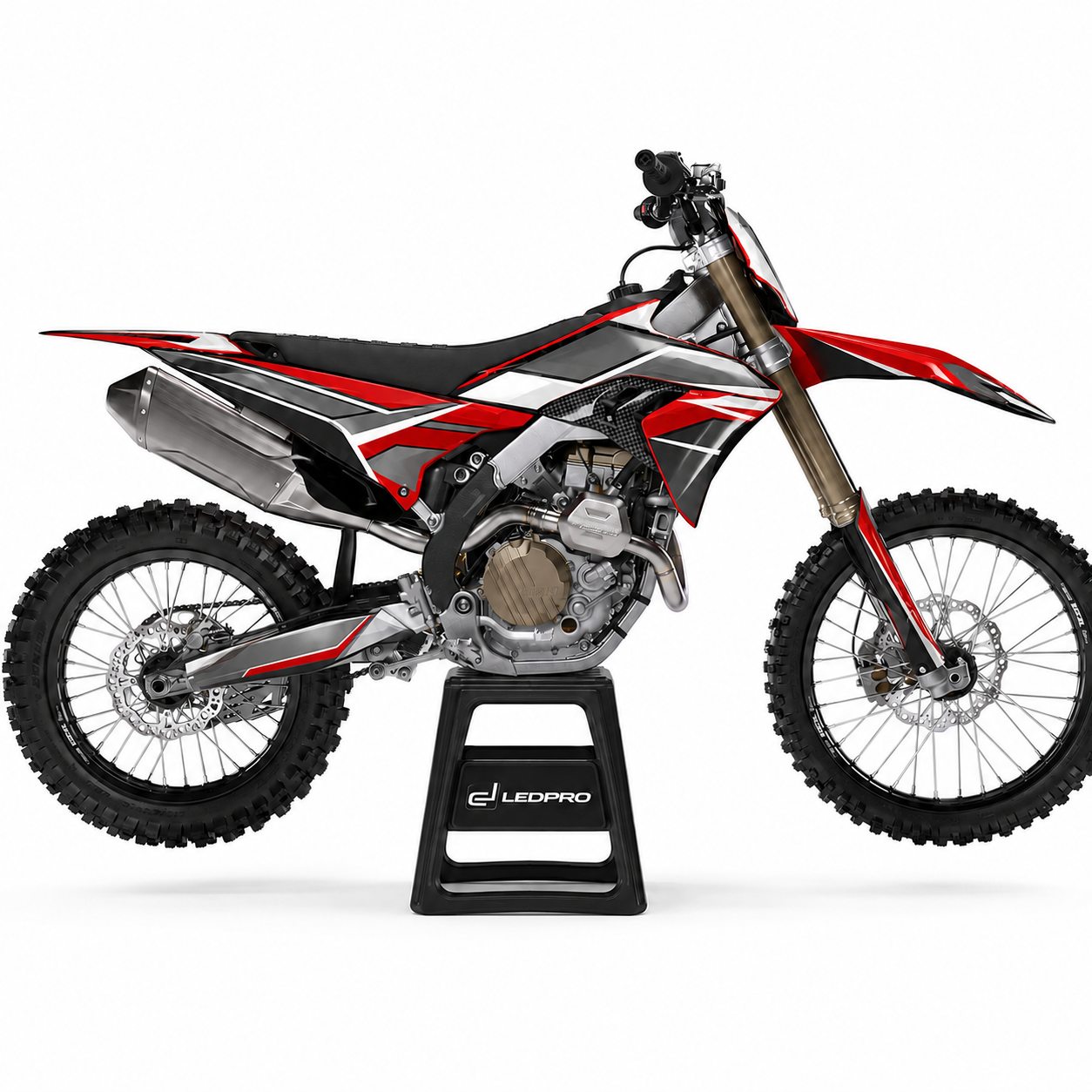 Kit de Gráficas para Motocross Ducati Desmo450 - Diseño 21