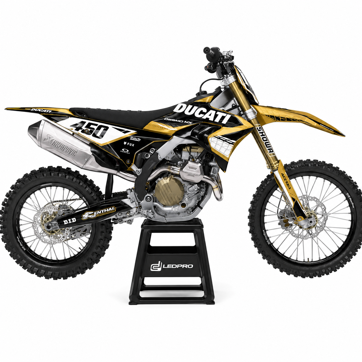 Kit de Gráficas para Motocross Ducati Desmo450 - Diseño 29
