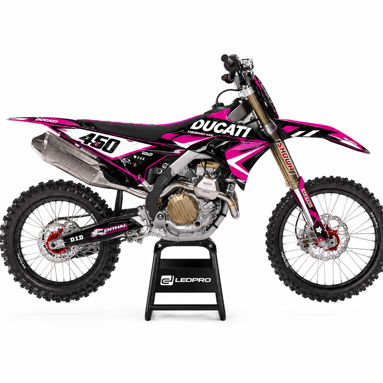 Kit de Gráficas para Motocross Ducati Desmo450 - Diseño 30