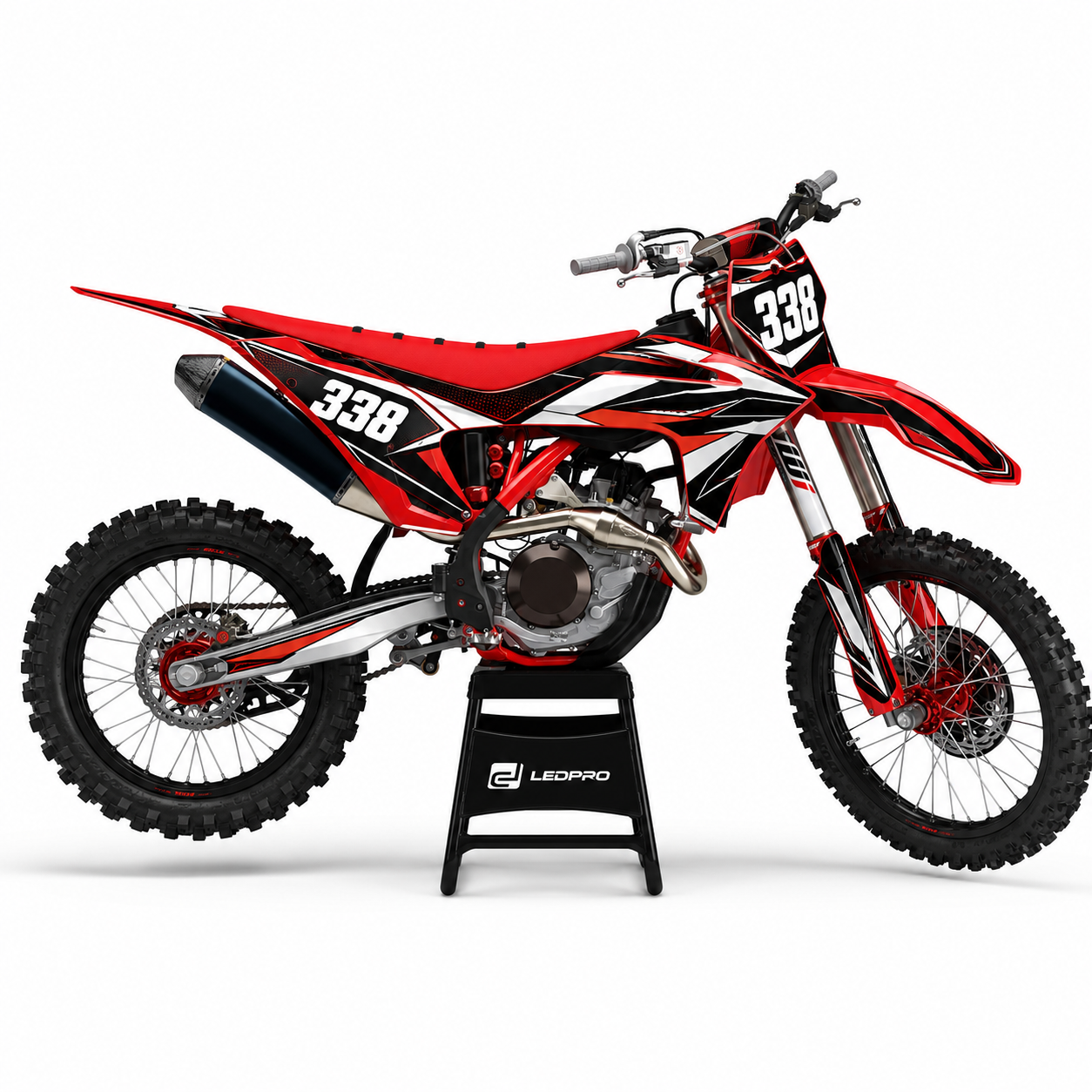 Kit de Gráficas para Motocross GasGas MC50 - Diseño 1