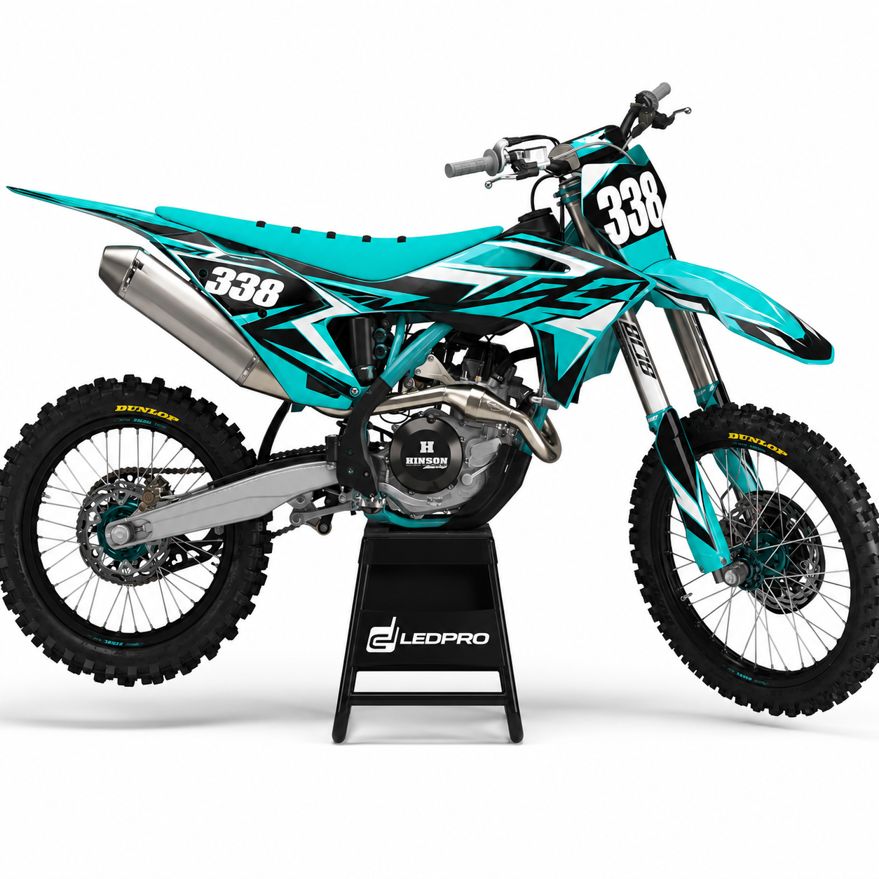 Kit de Gráficas para Motocross GasGas MC50 - Diseño 12