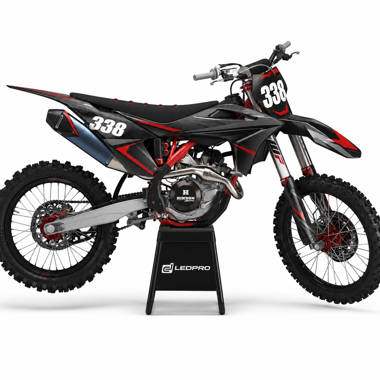 Kit de Gráficas para Motocross GasGas MC50 - Diseño 13