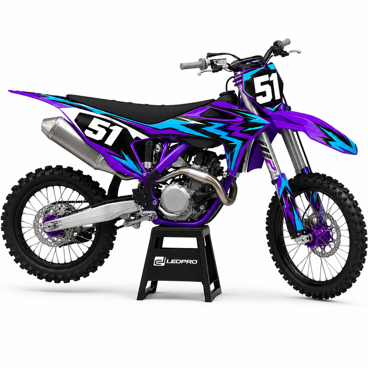 Kit de Gráficas para Motocross GasGas MC50 - Diseño 22