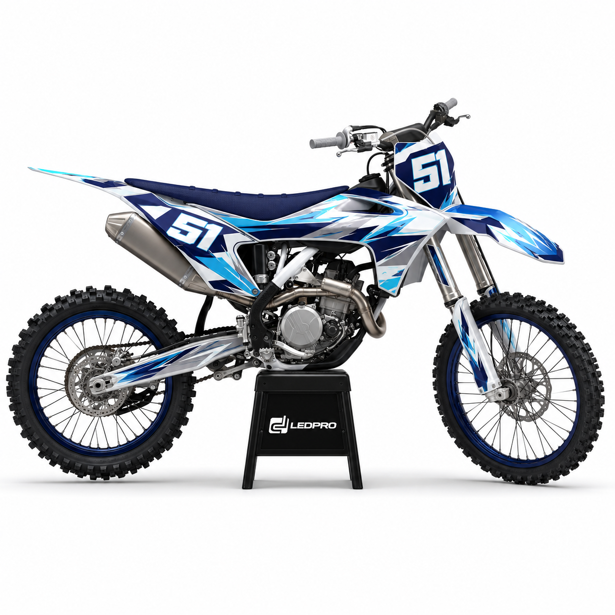 Kit de Gráficas para Motocross GasGas MC50 - Diseño 23