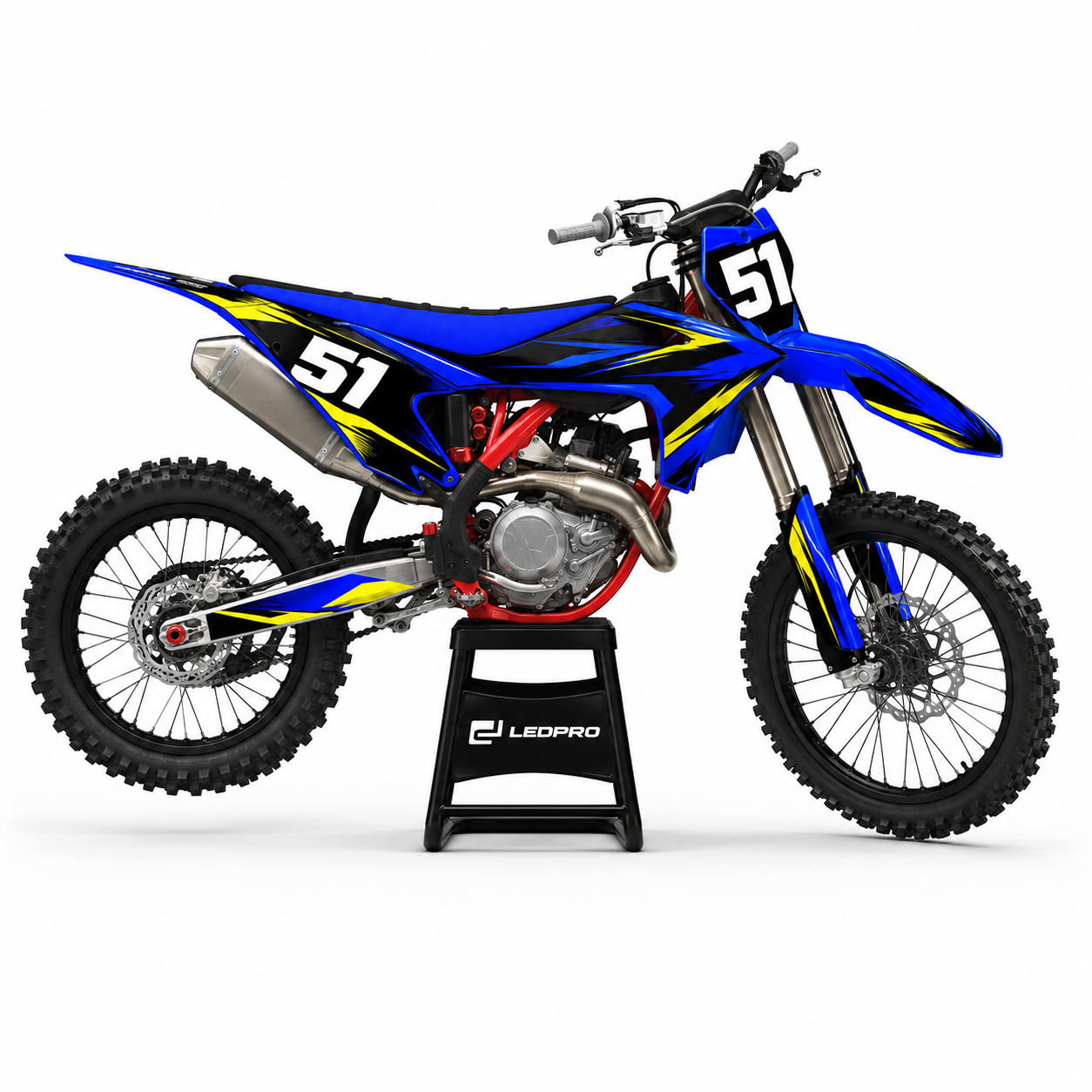 Kit de Gráficas para Motocross GasGas MC50 - Diseño 26