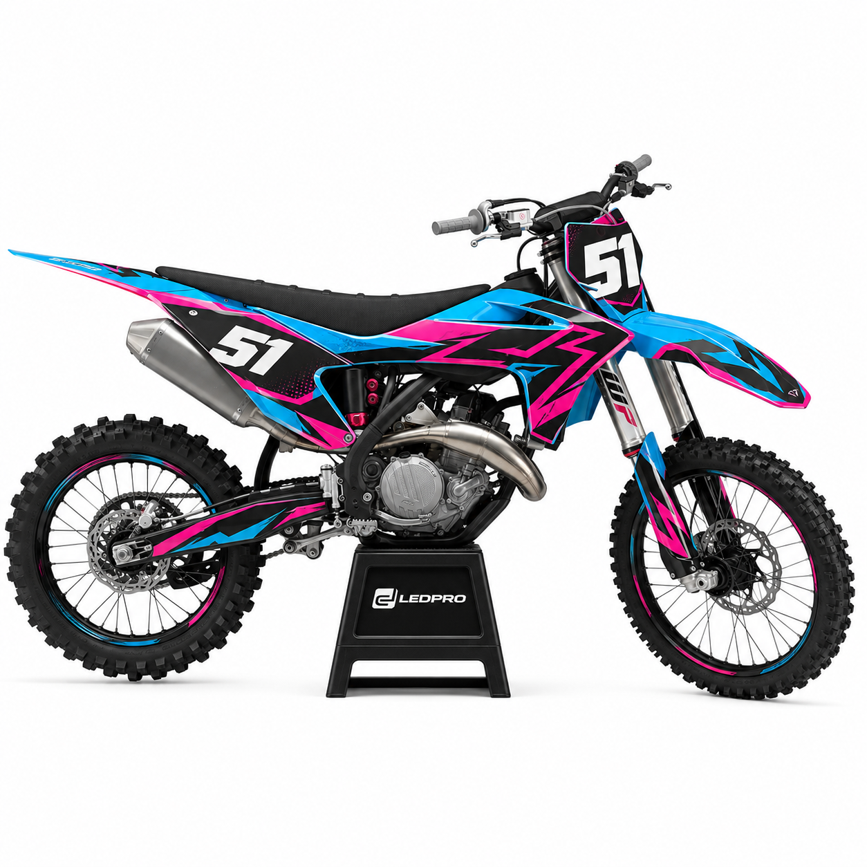 Kit de Gráficas para Motocross GasGas MC50 - Diseño 28