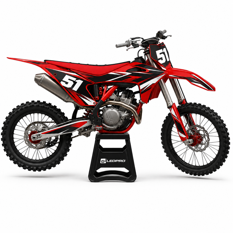 Kit de Gráficas para Motocross GasGas MC50 - Diseño 3
