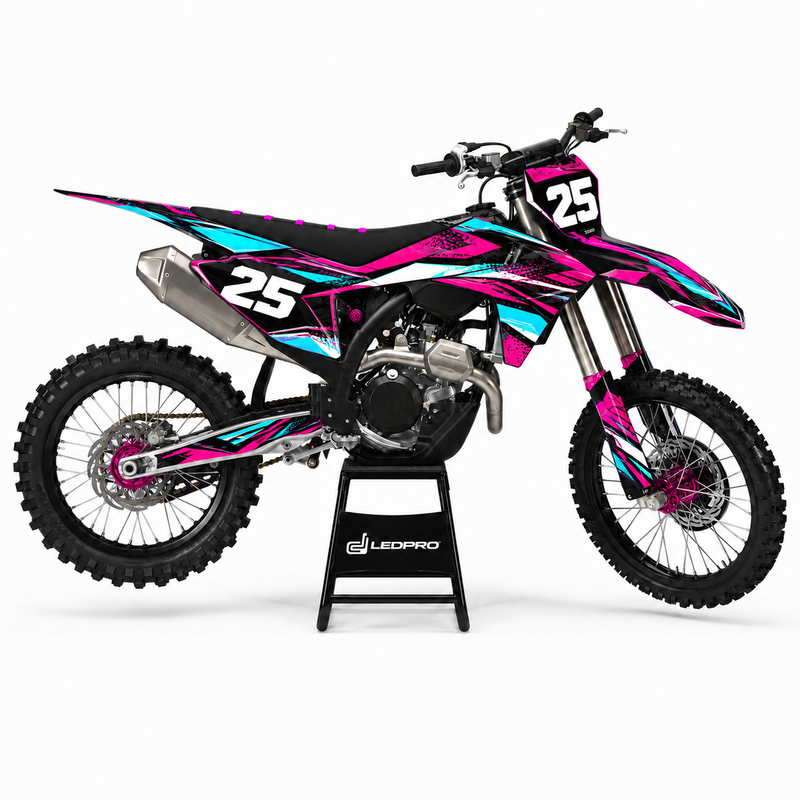 Kit de Gráficas para Motocross GasGas MC50 - Diseño 37
