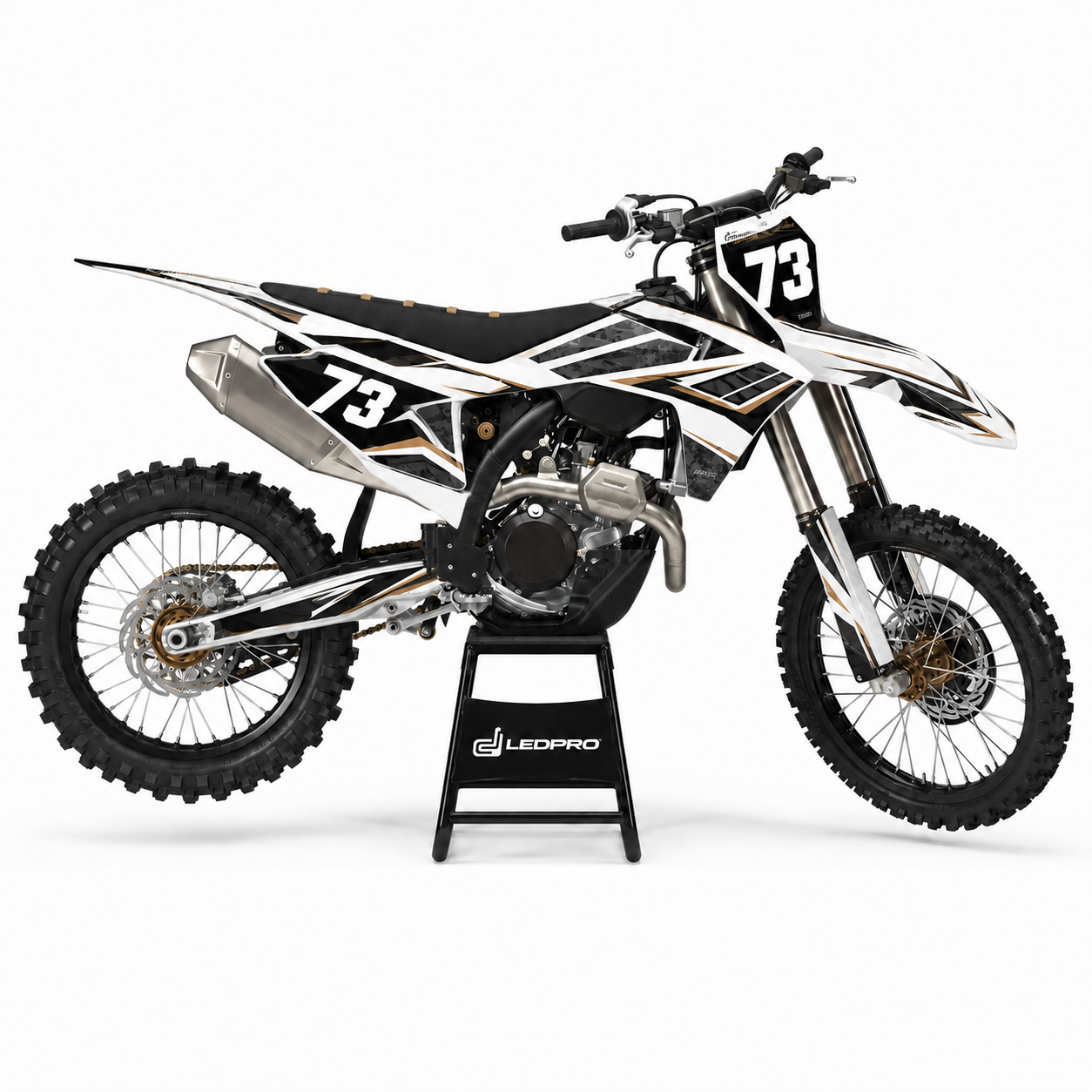 Kit de Gráficas para Motocross GasGas MC50 - Diseño 38