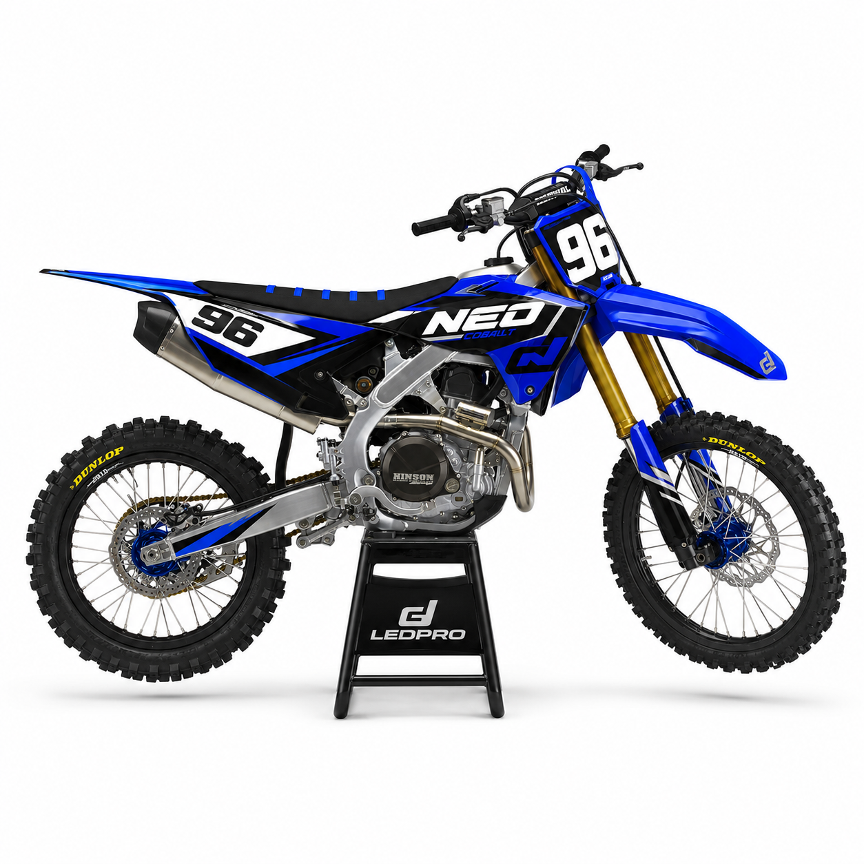 Kit de Gráficas para Motocross Honda CRF450R - Diseño 15