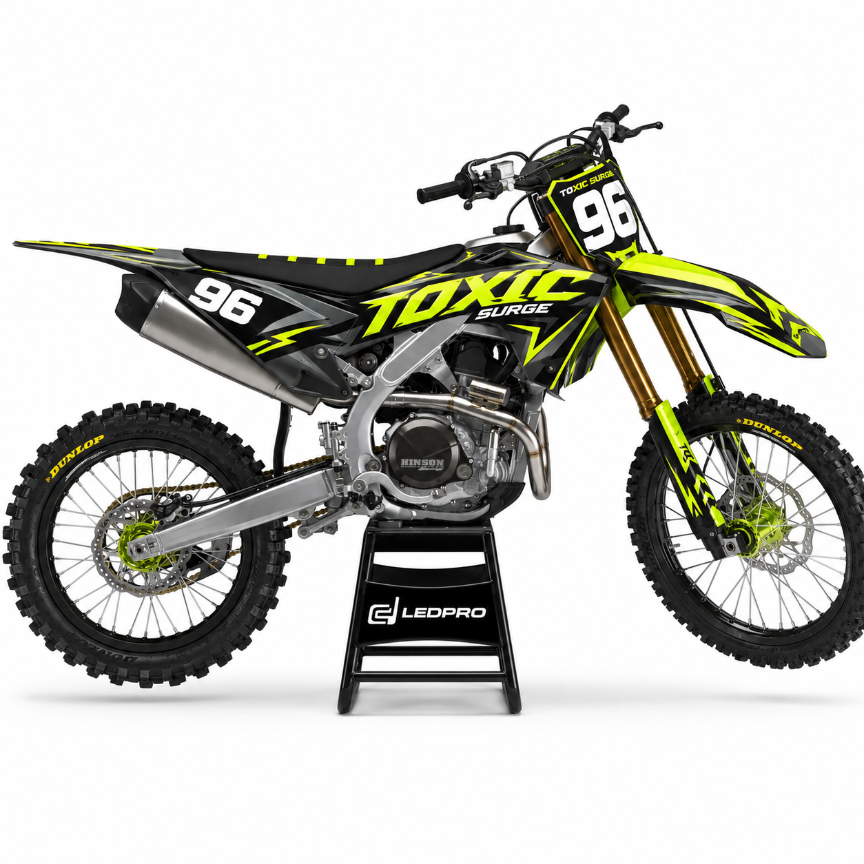 Kit de Gráficas para Motocross Honda CRF450R - Diseño 16