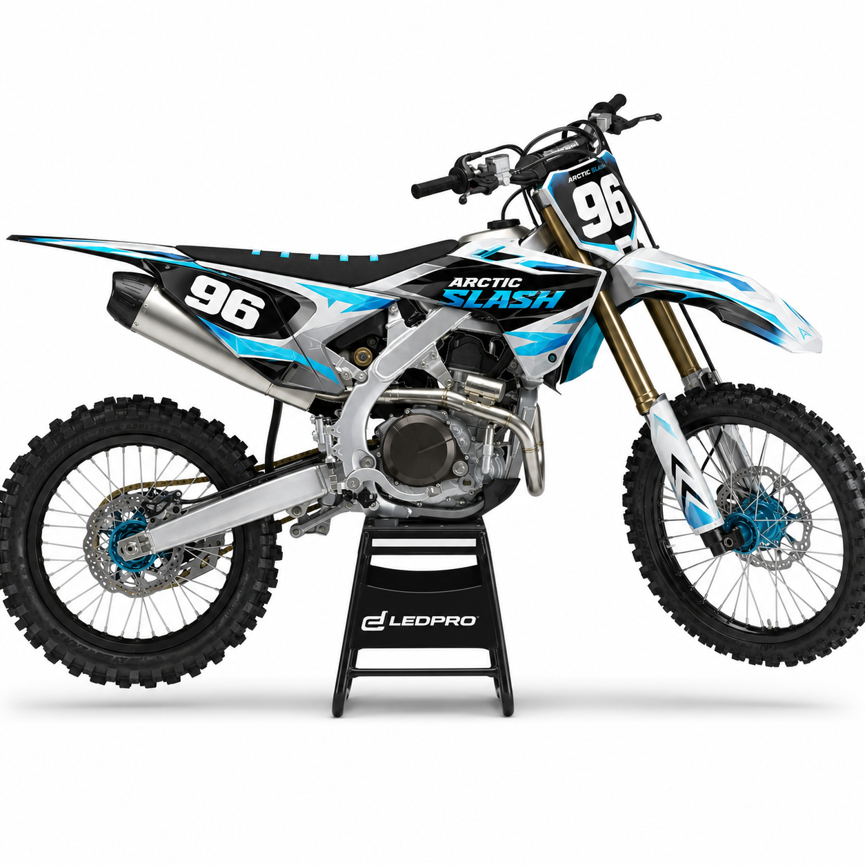 Kit de Gráficas para Motocross Honda CRF450R - Diseño 17