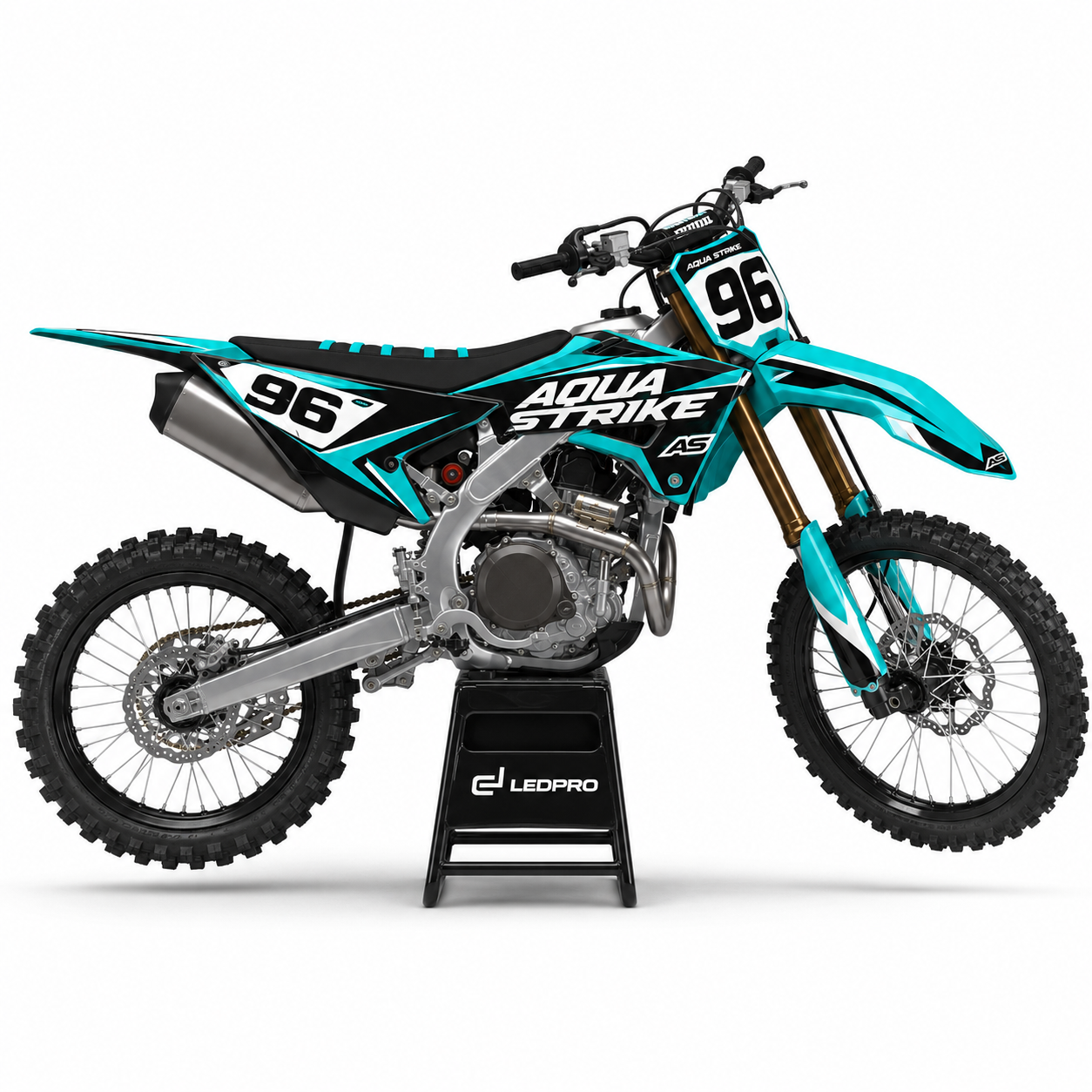 Kit de Gráficas para Motocross Honda CRF450R - Diseño 22
