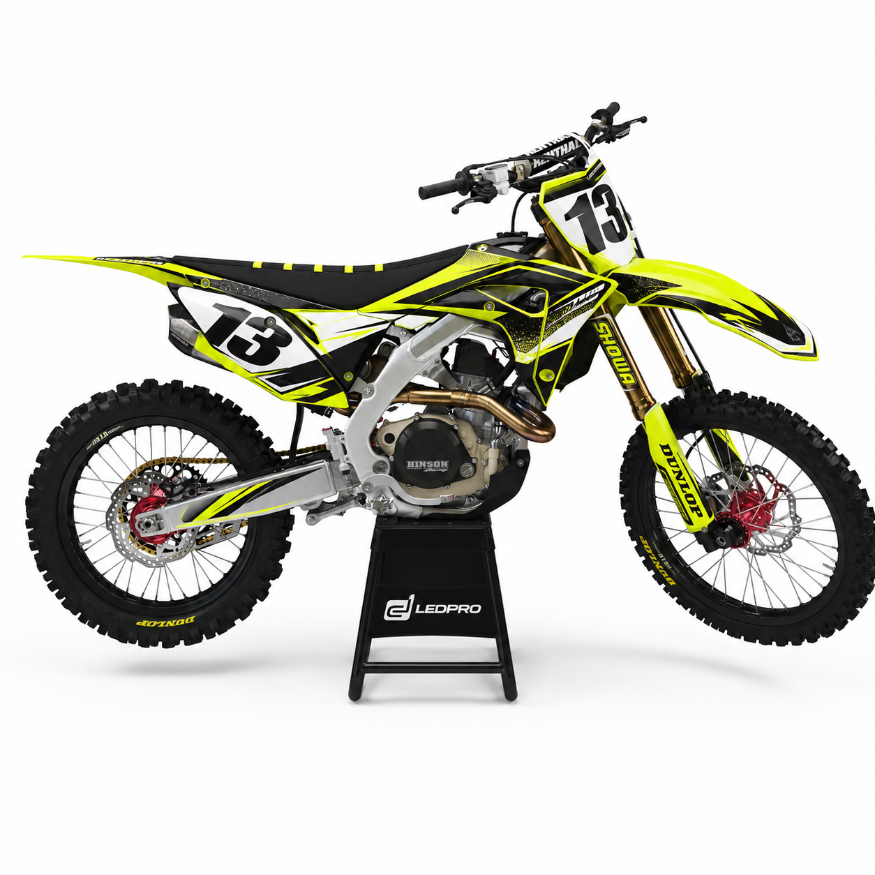 Kit de Gráficas para Motocross Honda CRF450R - Diseño 33