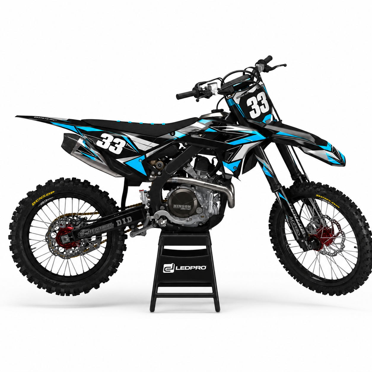Kit de Gráficas para Motocross CRF450R - Diseño 5