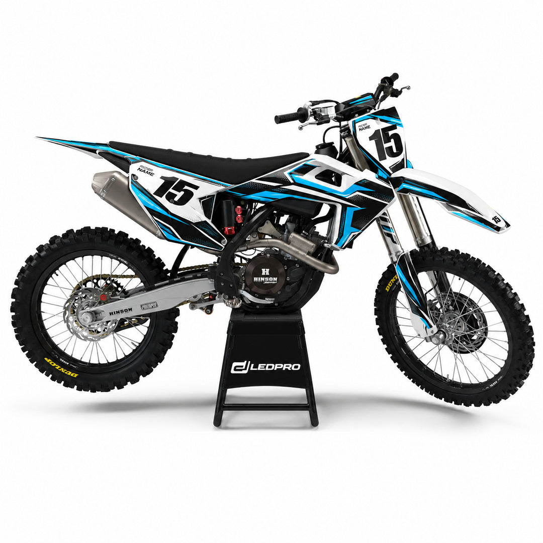 Kit de Gráficas para Motocross Husqvarna FC - Diseño 1