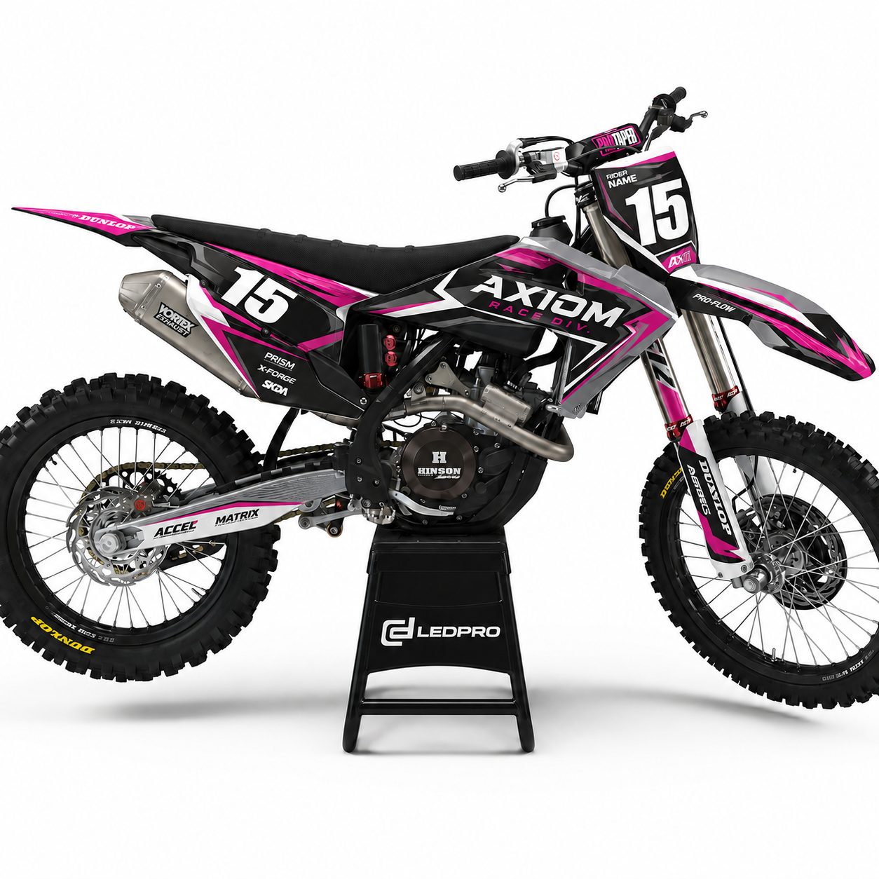 Kit de Gráficas para Motocross Husqvarna FC - Diseño 26