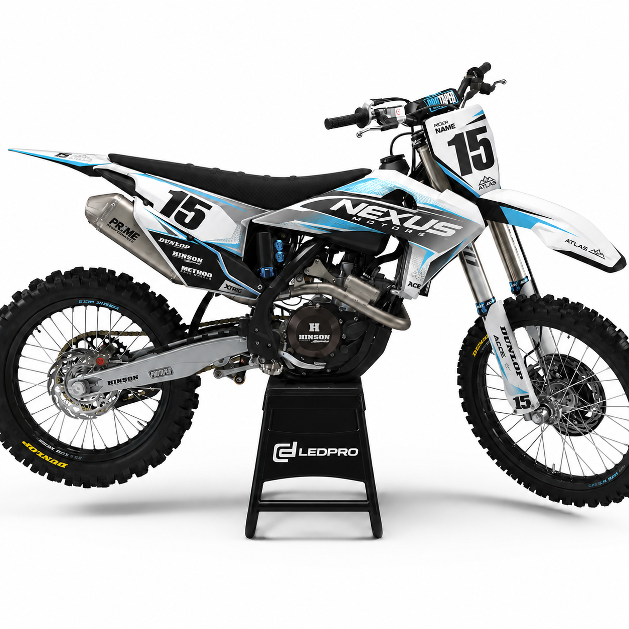 Kit de Gráficas para Motocross Husqvarna FC - Diseño 29
