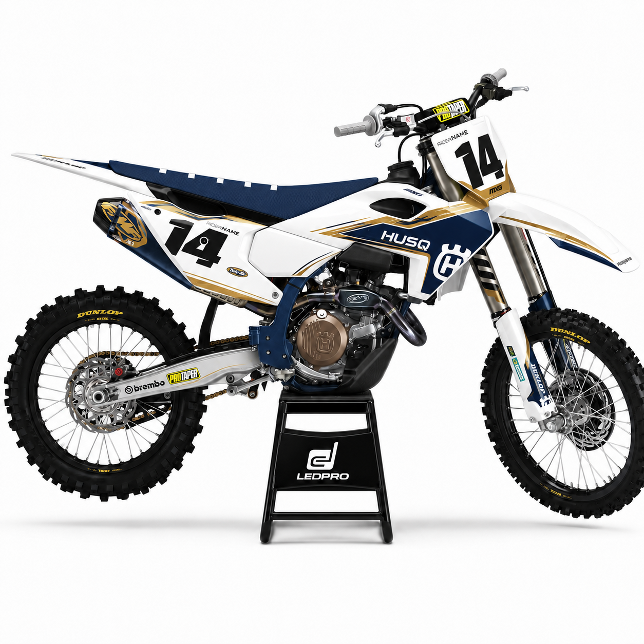 Kit de Gráficas para Motocross Husqvarna FC - Diseño 33