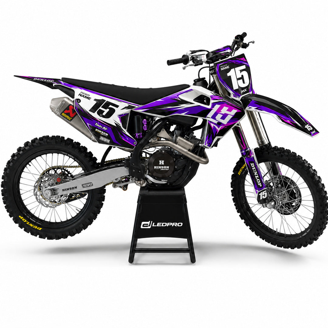 Kit de Gráficas para Motocross Husqvarna FC - Diseño 8