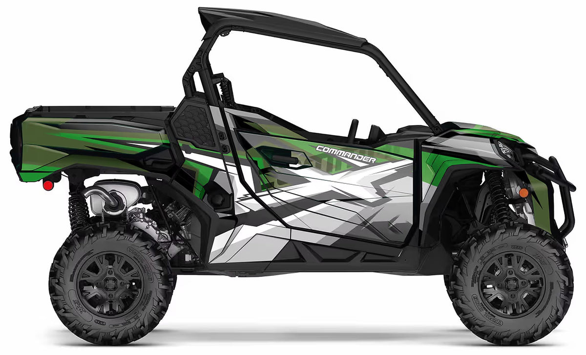 Kit de gráficas para UTV Can-Am Commander - DISEÑO 01 - LedPro Racing