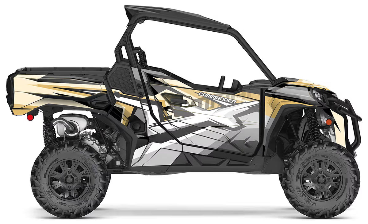 Kit de gráficas para UTV Can-Am Commander - DISEÑO 02 - LedPro Racing