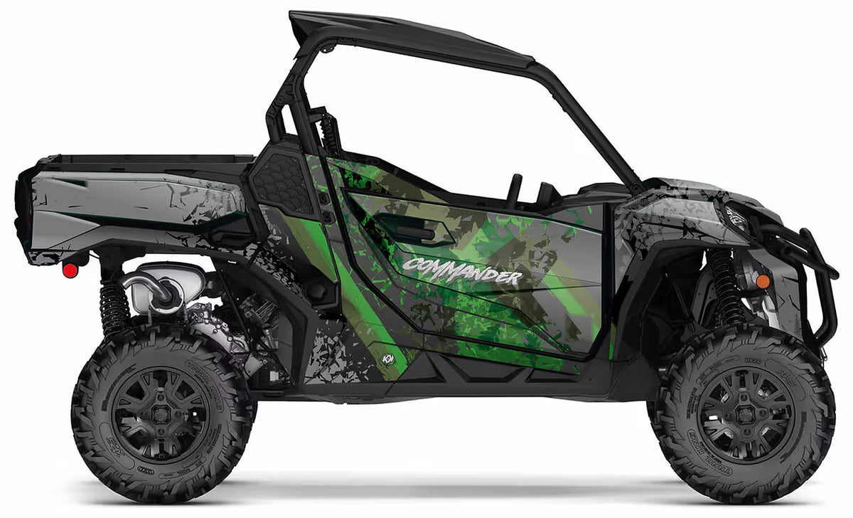 Kit de gráficas para UTV Can-Am Commander - DISEÑO 06 - LedPro Racing