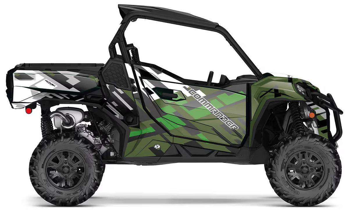 Kit de gráficas para UTV Can-Am Commander - DISEÑO 11 - LedPro Racing