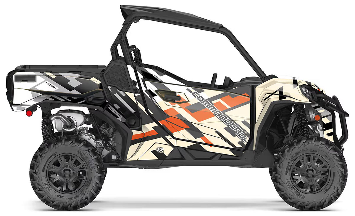 Kit de gráficas para UTV Can-Am Commander - DISEÑO 12 - LedPro Racing