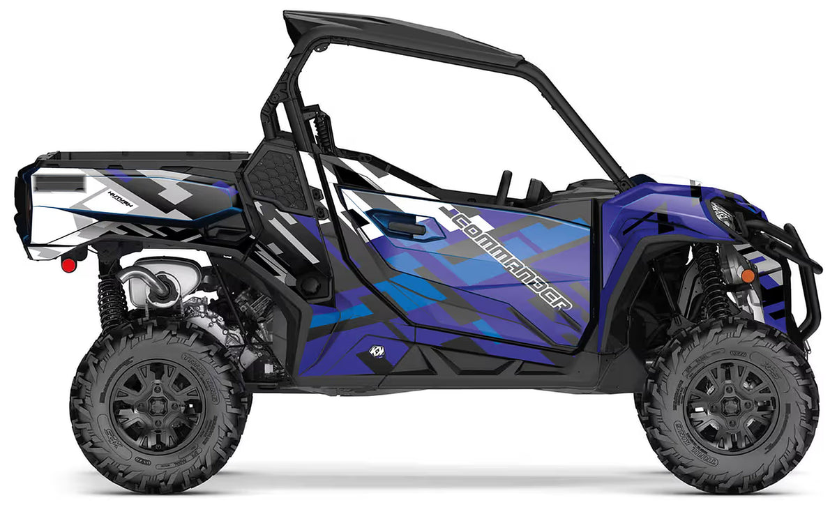 Kit de gráficas para UTV Can-Am Commander - DISEÑO 15 - LedPro Racing