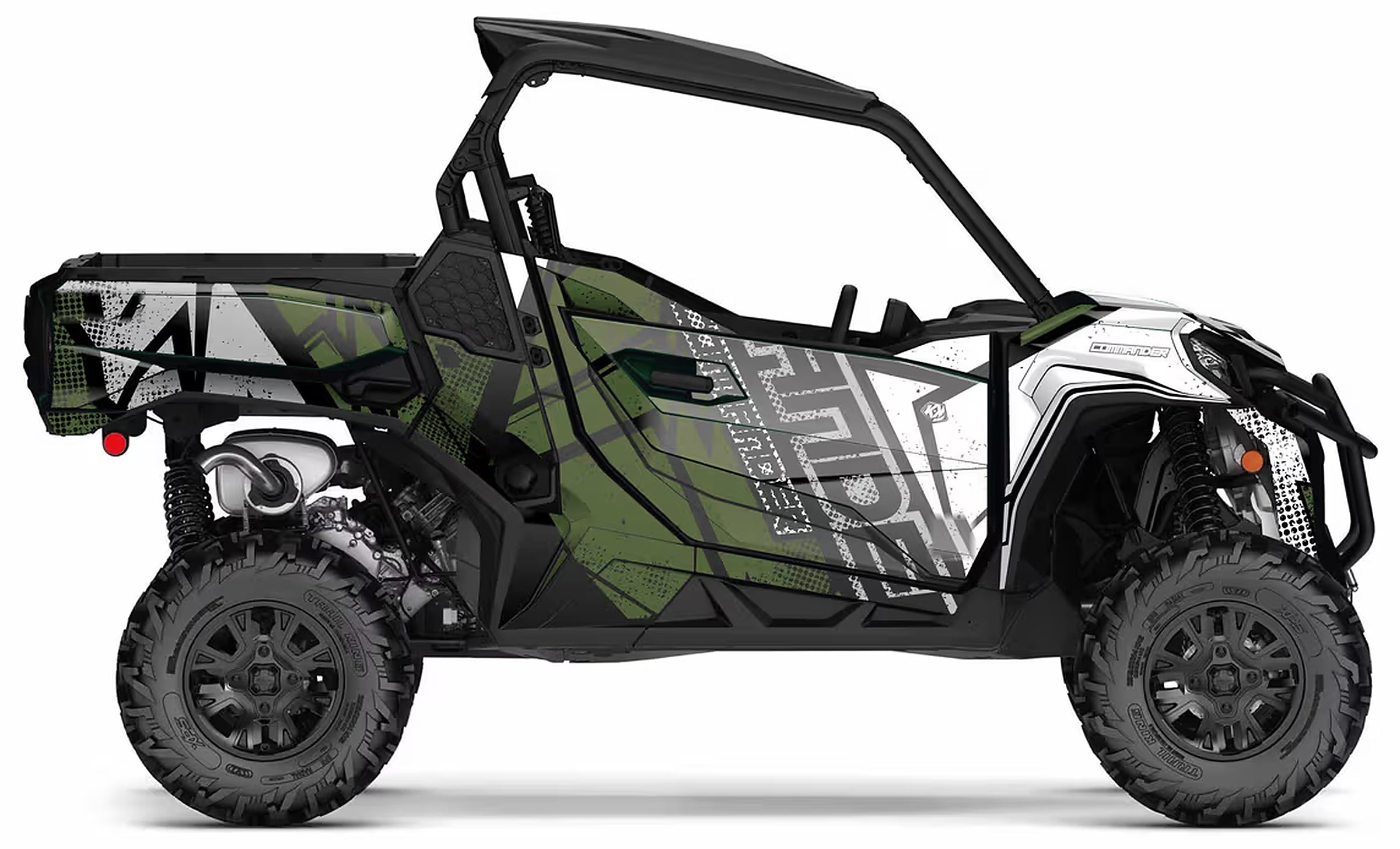Kit de gráficas para UTV Can-Am Commander - DISEÑO 16 - LedPro Racing